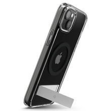 Заредете изображение във визуализатора на галерията – Spigen Ultra Hybrid S MagSafe case with stand for iPhone 15 - black
