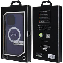 Заредете изображение във визуализатора на галерията – Audi IML Big Logo MagSafe case for iPhone 13 Pro / 13 - blue
