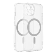 Заредете изображение във визуализатора на галерията – Frost Mag Cover with camera protection compatible with MagSafe for IPHONE 15 PRO transparent
