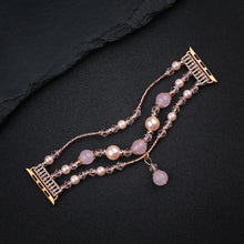 Заредете изображение във визуализатора на галерията – Bracelet loop for Apple Watch 42/44/45 design 4 pink
