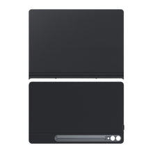 Заредете изображение във визуализатора на галерията – Flip case with stand for Samsung Galaxy Tab S9+ Smart Book Cover - white
