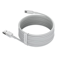 Заредете изображение във визуализатора на галерията – BASEUS cablel USB to Type C 5A 40W Simple Wisdom TZCATZJ-02 1,5 meter white 2 pcs in set
