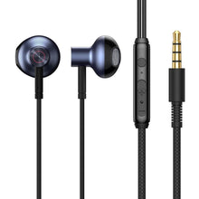 Заредете изображение във визуализатора на галерията – Baseus Encok 3.5mm Wired Earphone H19 Black NGH19-01
