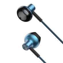 Заредете изображение във визуализатора на галерията – Baseus Encok 3.5mm Wired Earphone H19 Blue NGH19-03

