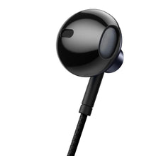 Заредете изображение във визуализатора на галерията – Baseus Encok 3.5mm Wired Earphone H19 Black NGH19-01
