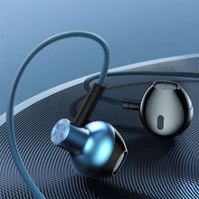 Заредете изображение във визуализатора на галерията – Baseus Encok 3.5mm Wired Earphone H19 Blue NGH19-03
