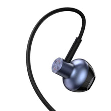 Заредете изображение във визуализатора на галерията – Baseus Encok 3.5mm Wired Earphone H19 Black NGH19-01
