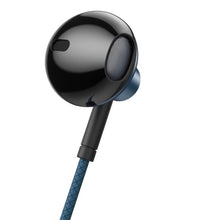 Заредете изображение във визуализатора на галерията – Baseus Encok 3.5mm Wired Earphone H19 Blue NGH19-03
