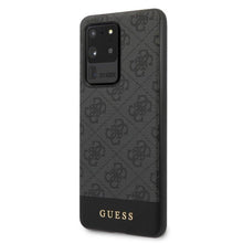Заредете изображение във визуализатора на галерията – Оригинален гръб Guess guhcs69g4glgr за samsung s20 ultra сребърен - TopMag
