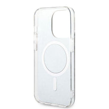 Заредете изображение във визуализатора на галерията – Original Set GUESS GUBPP14LH4EACSK for iPhone 14 Pro (Bundle Pack Magsafe: Case + Charger / 4G / Gold - Black)
