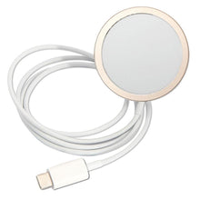 Заредете изображение във визуализатора на галерията – Original Set GUESS GUBPP14SH4EACSK for iPhone 14 (Bundle Pack Magsafe: Case + Charger / 4G / Gold - Black)

