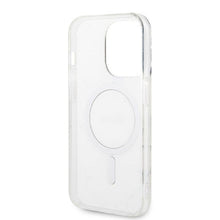 Заредете изображение във визуализатора на галерията – Original Set GUESS GUBPP14LHMEACSK for iPhone 14 Pro (Bundle Pack Magsafe: Case + Charger / IMG Marble / Gold - Black)
