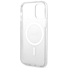 Заредете изображение във визуализатора на галерията – Original Set GUESS GUBPN61H4EACSK for iPhone 12 / 12 Pro (Bundle Pack Magsafe: Case + Charger / 4G / Gold - Black)
