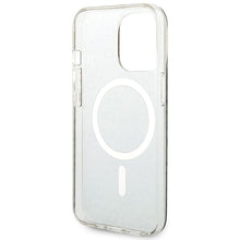 Заредете изображение във визуализатора на галерията – Original Set GUESS GUBPP13XH4EACSW for iPhone 13 Pro Max (Bundle Pack Magsafe: Case + Charger / 4G / Gold - Brown)
