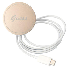 Заредете изображение във визуализатора на галерията – Original Set GUESS GUBPN61H4EACSW for iPhone 11 (Bundle Pack Magsafe: Case + Charger / 4G / Gold - Brown)
