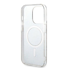Заредете изображение във визуализатора на галерията – Original Set GUESS GUBPP14LH4EACSW for iPhone 14 Pro (Bundle Pack Magsafe: Case + Charger / 4G / Gold - Brown)
