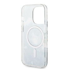 Заредете изображение във визуализатора на галерията – Original Set GUESS GUBPP14LHJEACSA for iPhone 14 Pro (Bundle Pack Magsafe: Case + Charger / IMG Jungle / Gold - Kaki)
