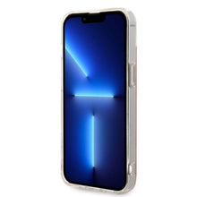 Заредете изображение във визуализатора на галерията – Original Set GUESS GUBPP14MH4EACSP for iPhone 14 Plus (Bundle Pack Magsafe: Case + Charger / 4G / Gold - Pink)
