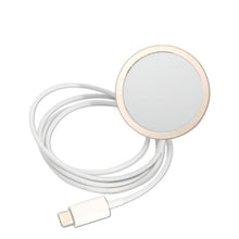 Заредете изображение във визуализатора на галерията – Original Set GUESS GUBPP14SH4EACSP for iPhone 14 (Bundle Pack Magsafe: Case + Charger / 4G / Gold - Pink)
