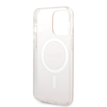 Заредете изображение във визуализатора на галерията – Original Set GUESS GUBPP13LH4EACSP do iPhone 13 Pro (Bundle Pack Magsafe: Case + Charger / 4G / Gold - Pink)
