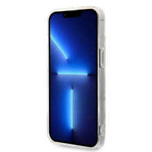 Заредете изображение във визуализатора на галерията – Original Set GUESS GUBPP14SHMEACSH for iPhone 14 (Bundle Pack Magsafe: Case + Charger / IMG Marble / Gold - White)
