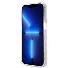 Заредете изображение във визуализатора на галерията – Original Set GUESS GUBPP14LHMEACSH for iPhone 14 Pro (Bundle Pack Magsafe: Case + Charger / IMG Marble / Gold - White)
