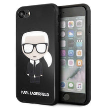 Заредете изображение във визуализатора на галерията – Оригинален гръб Кarl lagerfeld klhci8dlfkbk за  iPhone 7/8 черен - само за 43.4 лв
