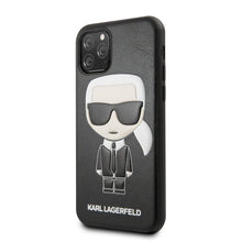 Заредете изображение във визуализатора на галерията – Оригинален гръб Karl Lagerfeld klhcn58ikpubk за iPhone 11 Pro черен - само за 43.6 лв
