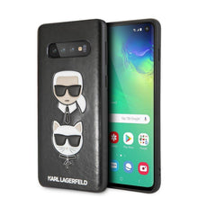Заредете изображение във визуализатора на галерията – Оригинален гръб Karl Lagerfeld  klhcs67kickc за samsung  s20 plus черен - само за 47.5 лв
