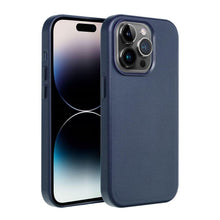 Заредете изображение във визуализатора на галерията – Leather Mag Cover for IPHONE 11 PRO MAX indigo blue

