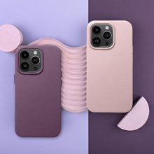 Заредете изображение във визуализатора на галерията – Leather Mag Cover for IPHONE 14 sand pink
