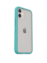 Заредете изображение във визуализатора на галерията – Otterbox case React  for iPhone 12 MINI blue transparent
