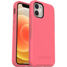 Заредете изображение във визуализатора на галерията – Otterbox case Symmetry for iPhone 12 MINI with MagSafe support Tea Petal Pink
