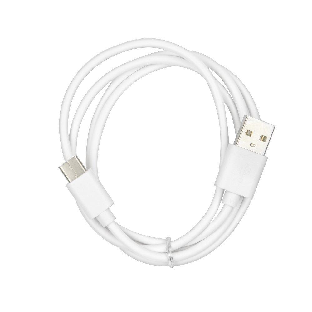 Кабел USB 2.0 към Type-C бял - само за 5.99 лв
