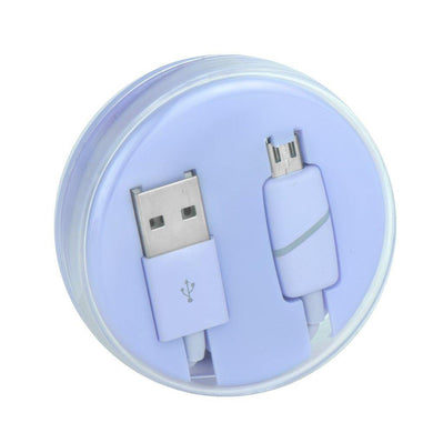 кабел usb micro usb box ring purple - само за 9.99 лв