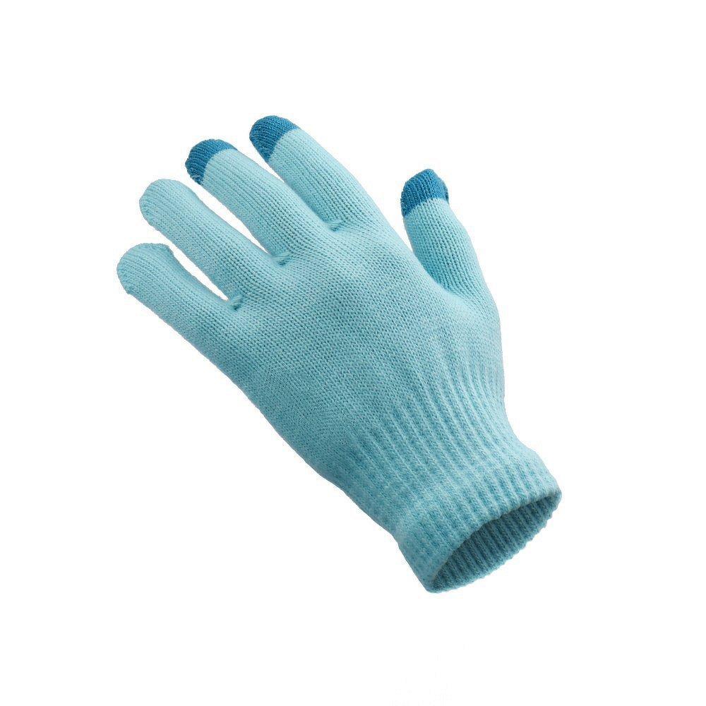 Ръкавици за тъч скрийн/дамски 18x11 cm син - TopMag
