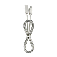 Заредете изображение във визуализатора на галерията – кабел usb metal snake micro usb in box - TopMag
