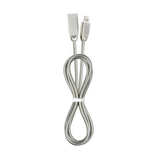 Заредете изображение във визуализатора на галерията – кабел usb - micro metal snake 2,4a c816 1 meter blister box - TopMag
