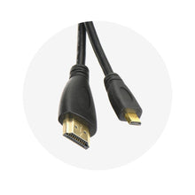 Заредете изображение във визуализатора на галерията – Кабел HDMI (мъжко) към micro HDMI (мъжко) 1,8m - само за 16.99 лв
