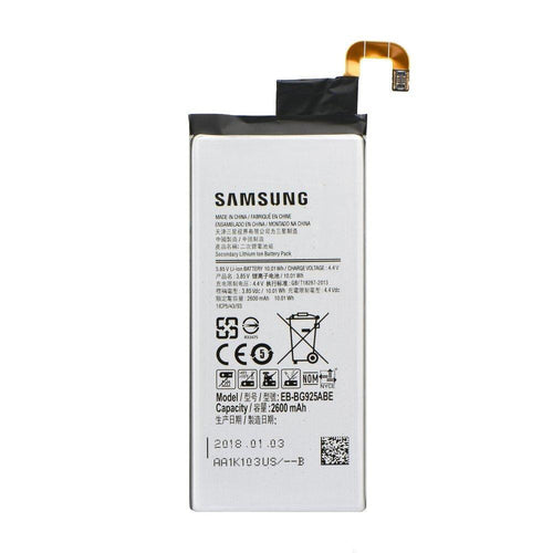 Оригинална батерия samsung eb-bg925abe 2600mah (galaxy s6 edge) без опаковка - TopMag