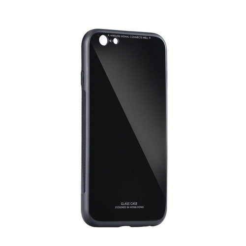 Стъклен гръб за iPhone 7 plus / 8 plus черен - само за 12.99 лв