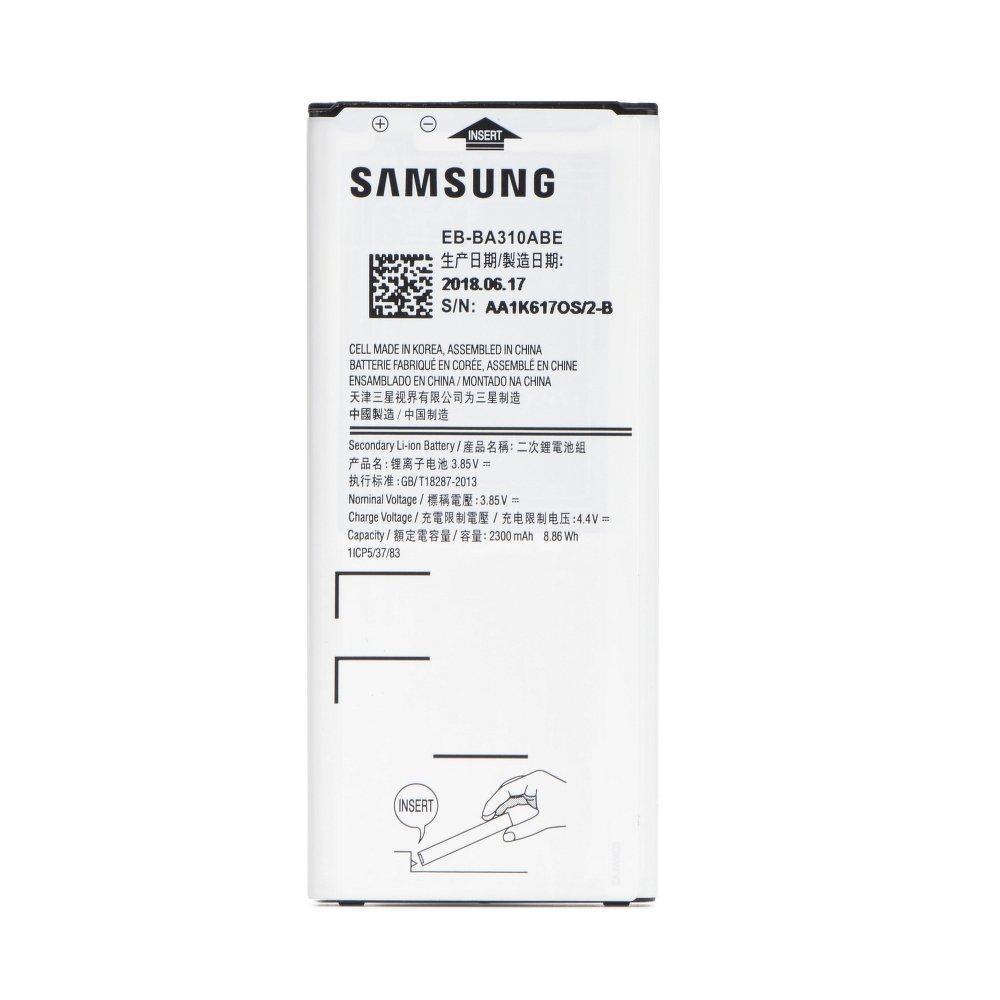 Оригинална батерия samsung eb-ba310abe 2300mah (galaxy a3 2016) без опаковка - само за 32.1 лв