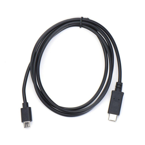 кабел type c - micro usb черен - TopMag