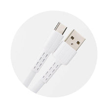 Заредете изображение във визуализатора на галерията – кабел usb remax armor typ c rc-116 white - TopMag
