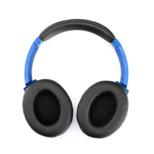 Заредете изображение във визуализатора на галерията – Слушалки блутут/bluetooth stereo ms-k10 син - само за 38.2 лв
