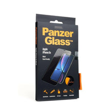 Заредете изображение във визуализатора на галерията – Стъклен протектор PanzerGlass за iPhone xr черен - само за 40.6 лв
