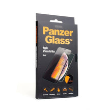 Заредете изображение във визуализатора на галерията – Стъклен протектор PanzerGlass за iPhone xs max черен - само за 48.9 лв
