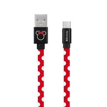 Заредете изображение във визуализатора на галерията – кабел usb type c licence minnie dots red - TopMag
