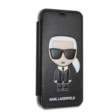 Заредете изображение във визуализатора на галерията – Оригинален гръб karl lagerfeld klflbki61ikpubk - iPhone xr черен - TopMag
