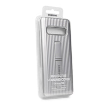 Заредете изображение във визуализатора на галерията – Оригинален Protective Standing cover ef-rg973csegww - samsung galaxy s10 сив - само за 35.8 лв
